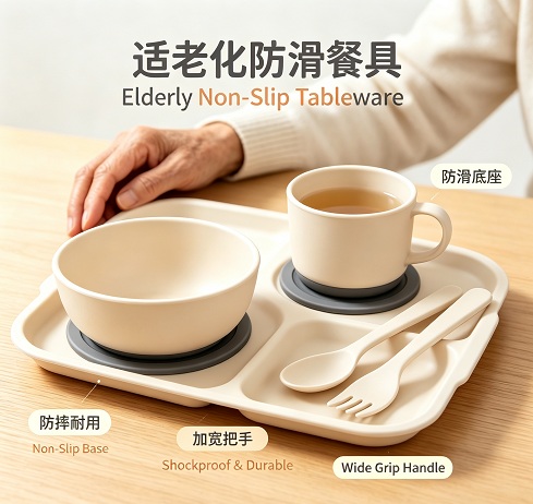 non-slip tableware set