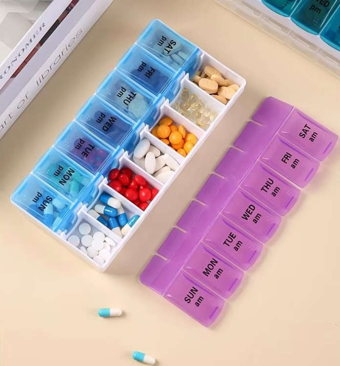 Mechanical Timer Pill Organizer