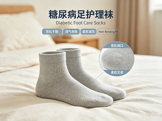 Diabetic Socks (Seamless, Non-Binding)