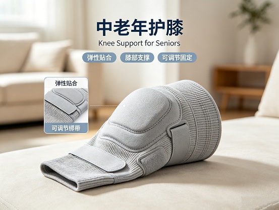 Elderly‑specific knee brace